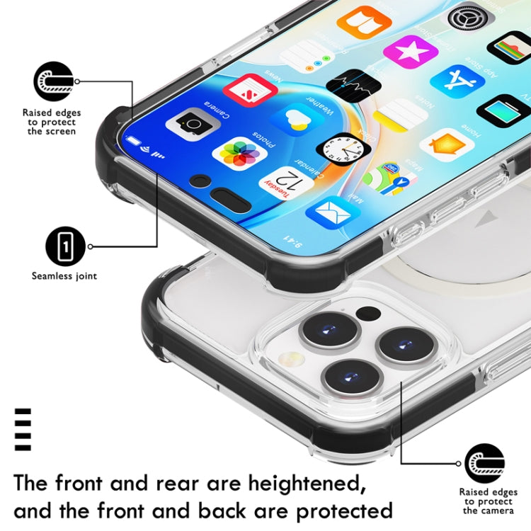 Acrylic Magsafe Magnetic Shockproof Phone Case, For iPhone 15 Pro, For iPhone 15 Plus