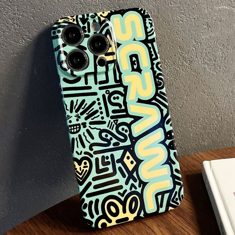 Painted Pattern Precise Hole PC Phone Case, For iPhone 11 Pro Max