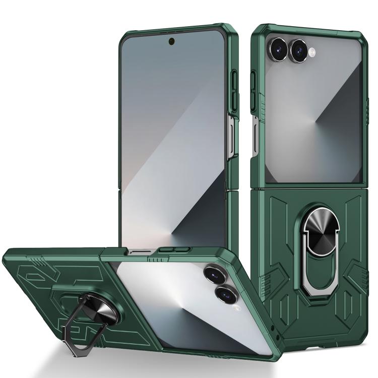 Matte UV Armor Ring Shockproof Phone Case