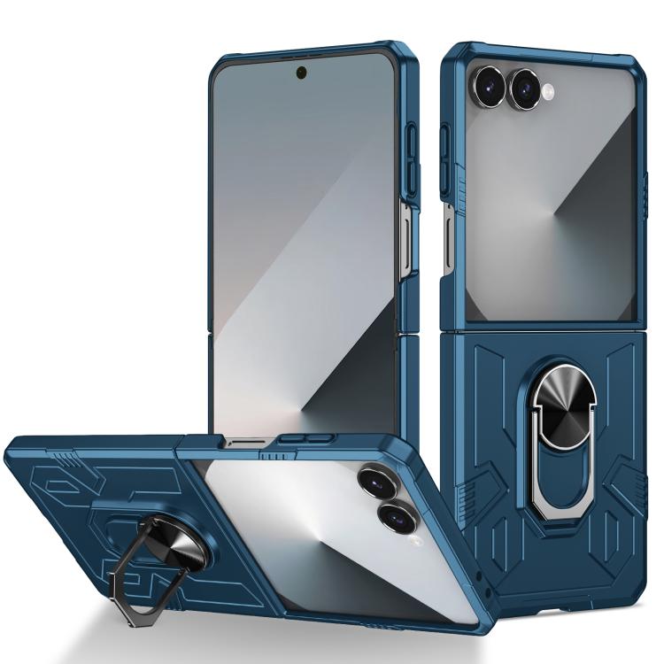 Matte UV Armor Ring Shockproof Phone Case