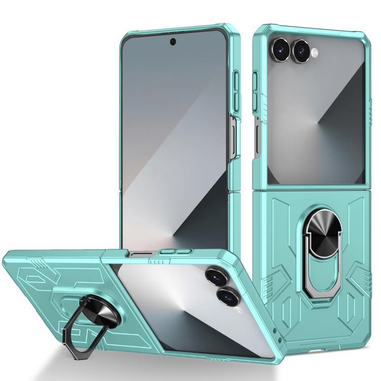 Matte UV Armor Ring Shockproof Phone Case