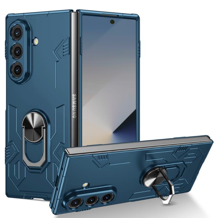 Matte UV Armor Ring Shockproof Phone Case
