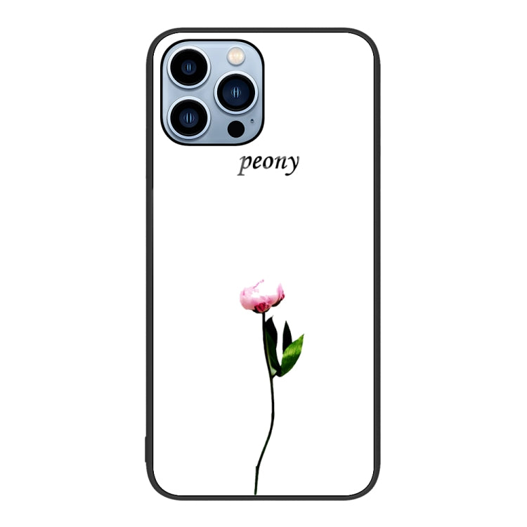 Colorful Painted Glass Phone Case, For iPhone 15 Pro