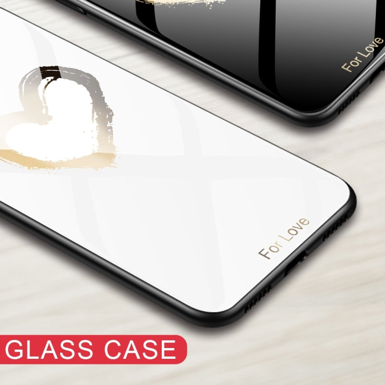 Colorful Painted Glass Phone Case, For iPhone 15 Pro Max