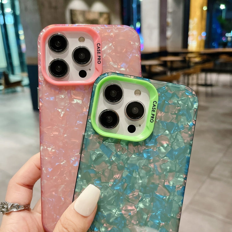 IMD Shell Texture TPU + Acrylic Phone Case, For iPhone 15 Pro Max, For iPhone 15 Pro, For iPhone 15 Plus, For iPhone 15