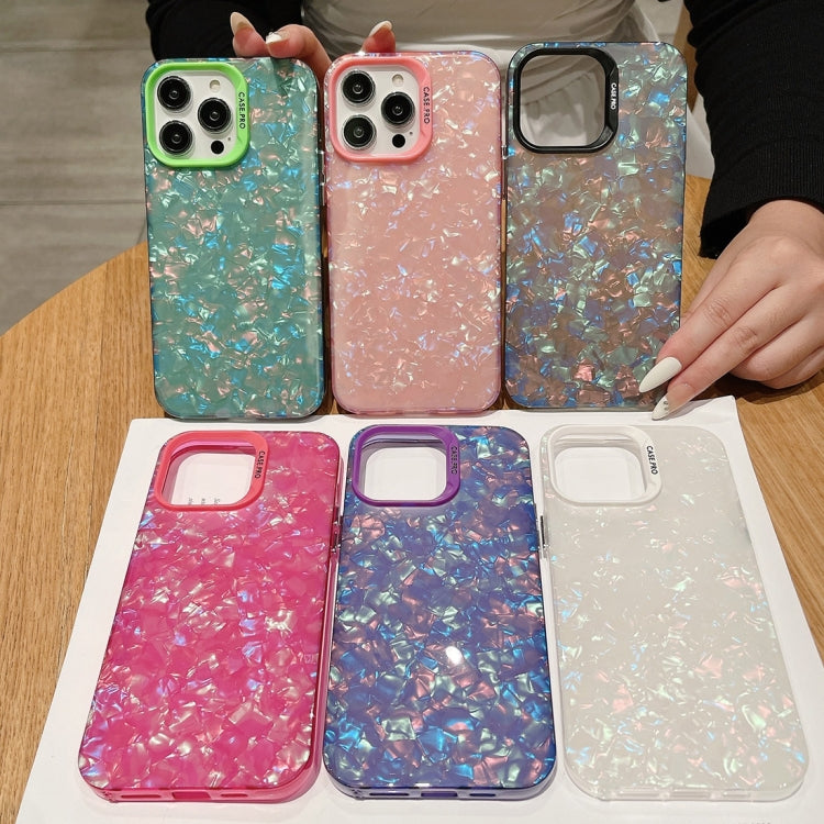 IMD Shell Texture TPU + Acrylic Phone Case, For iPhone 15 Pro Max, For iPhone 15 Pro, For iPhone 15 Plus, For iPhone 15