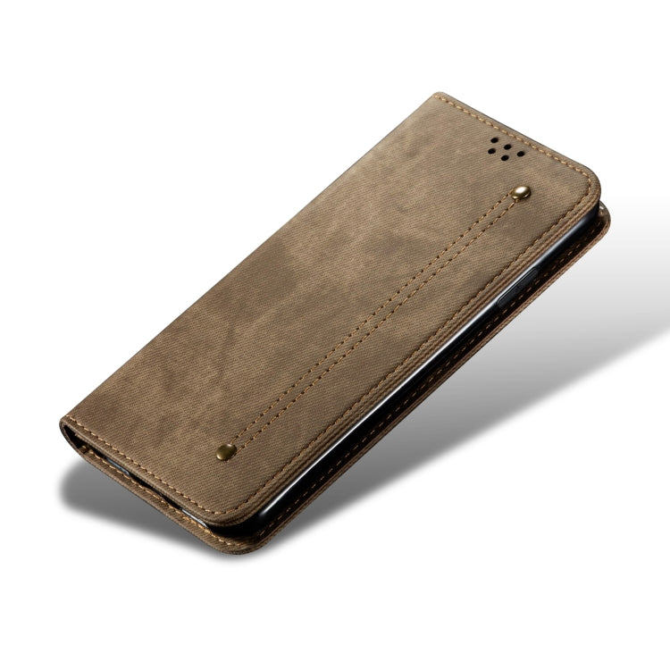 Denim Texture Casual Style Horizontal Flip Leather Case, For iPhone 15 Pro, For iPhone 15 Plus, For iPhone 15