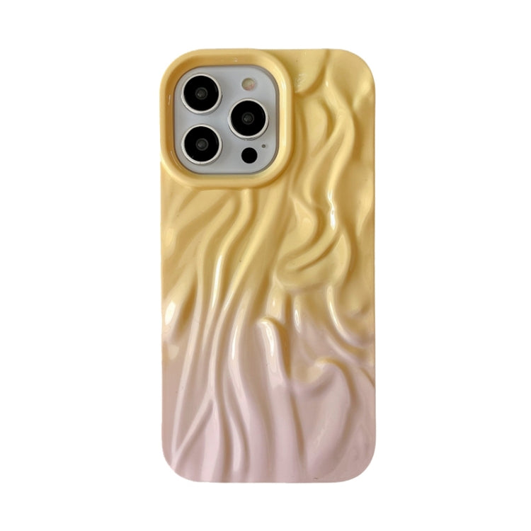 Wrinkle Gradient Oily Feel TPU Phone Case, For iPhone 12 Pro