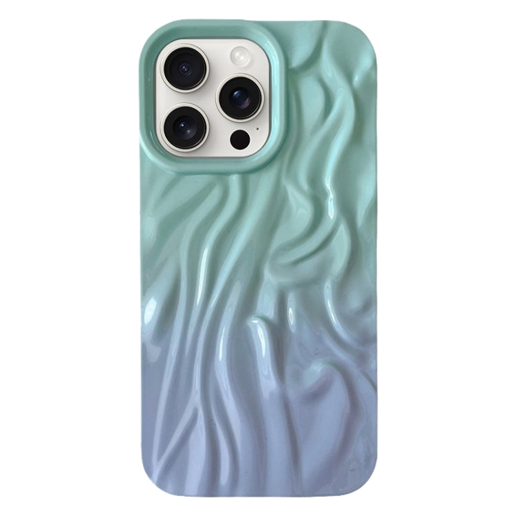 Wrinkle Gradient Oily Feel TPU Phone Case, For iPhone 16 Plus, For iPhone 16, For iPhone 15 Pro Max, For iPhone 15 Pro, For iPhone 15 Plus