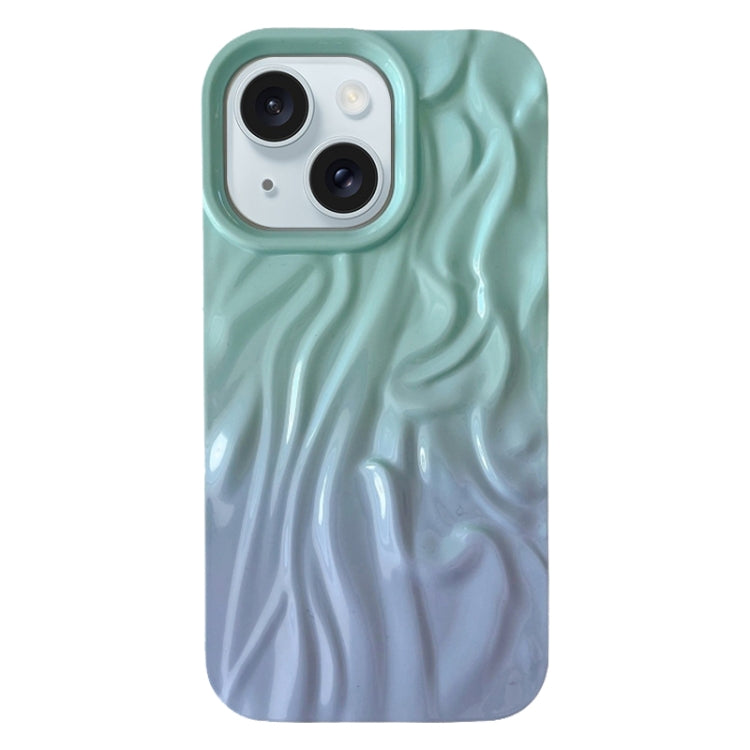 Wrinkle Gradient Oily Feel TPU Phone Case, For iPhone 15, For iPhone 14, For iPhone 14 Pro, For iPhone 14 Pro Max