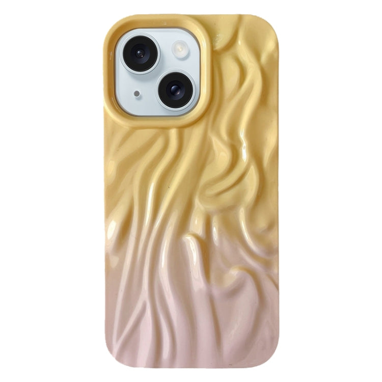 Wrinkle Gradient Oily Feel TPU Phone Case, For iPhone 15, For iPhone 14, For iPhone 14 Pro, For iPhone 14 Pro Max
