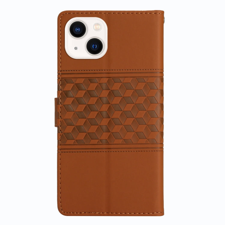 Diamond Embossed Skin Feel Leather Phone Case