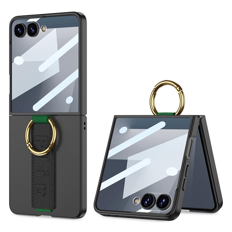 GKK Integrated Ultrathin Shockproof Phone Case with Ring Wrist Strap