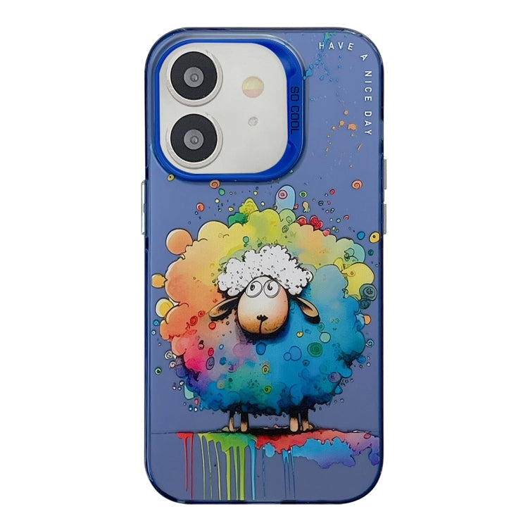Animal Pattern Oil Painting Series PC + TPU Phone Case