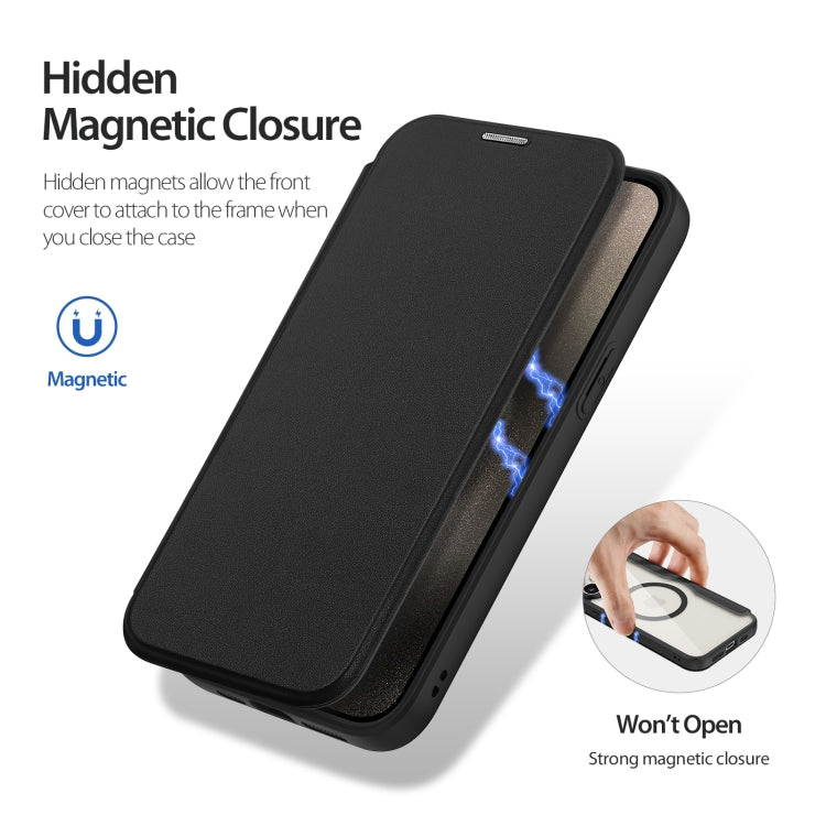 DUX DUCIS Skin X Pro Series Magsafe PC + TPU Phone Leather Case