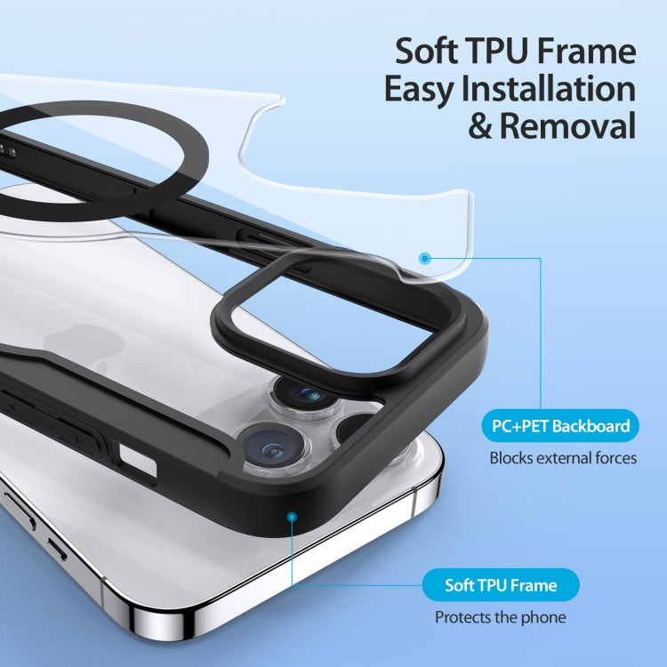 DUX DUCIS Skin X Pro Series Magsafe PC + TPU Phone Leather Case