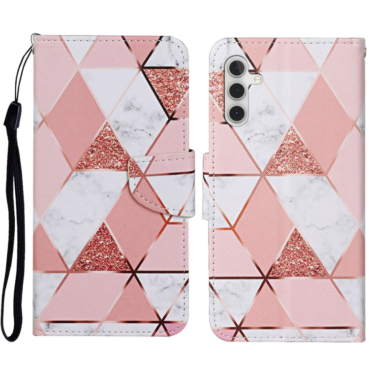3D Colored Drawing Flip Leather Phone Case