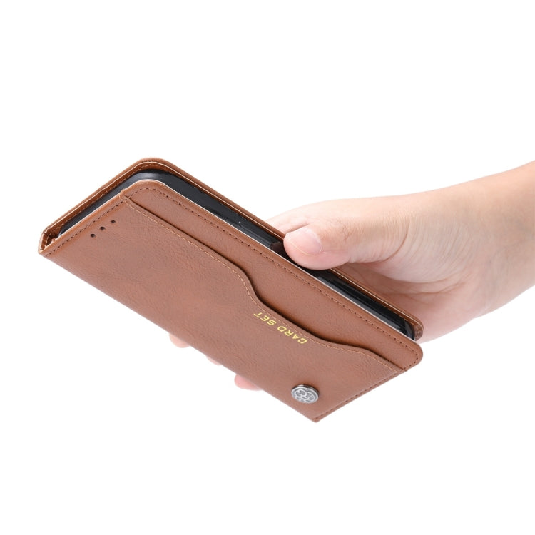 Knead Skin Texture Flip Leather Phone Case, For iPhone 15 Plus, For iPhone 15