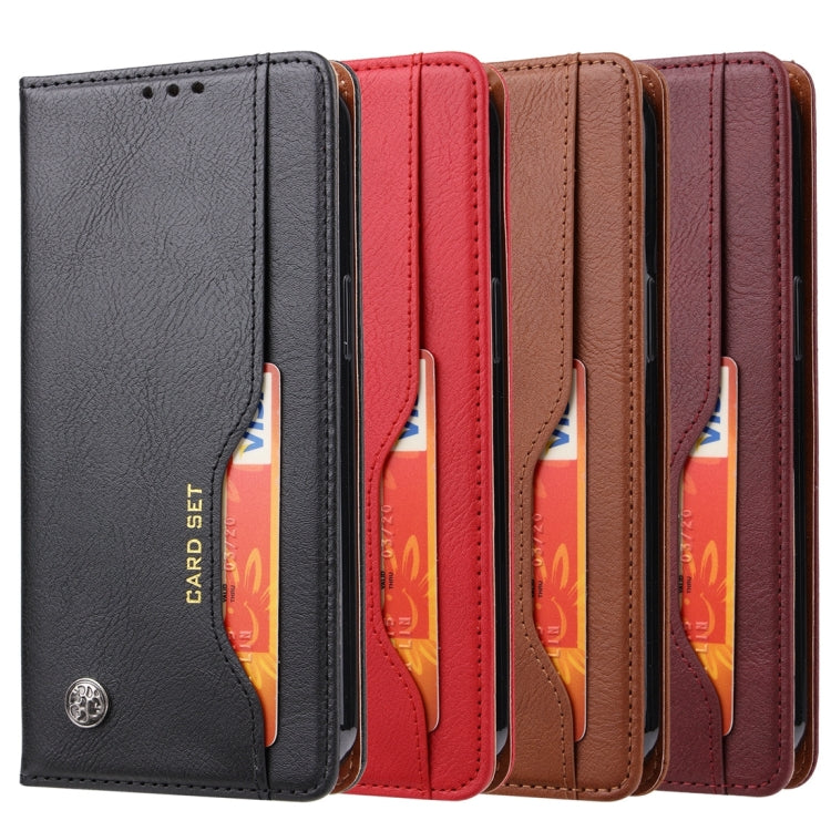 Knead Skin Texture Flip Leather Phone Case, For iPhone 15 Plus, For iPhone 15