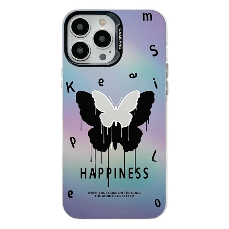 Electroplated Silver Series PC Protective Phone Case, For iPhone 15 Pro Max