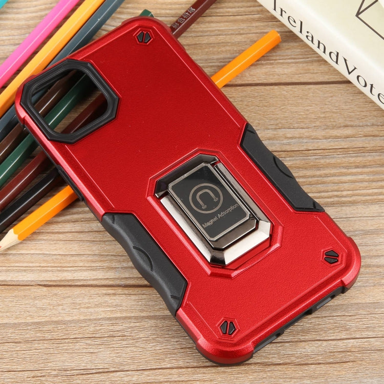 Non-slip Shockproof Armor Phone Case with Ring Holder, For iPhone 15 Plus, For iPhone 15