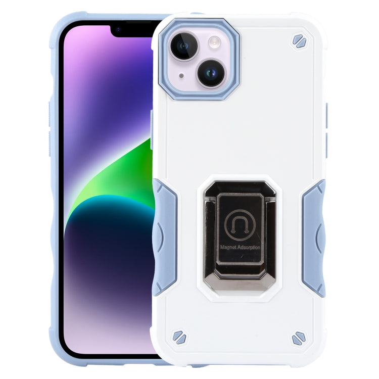 Non-slip Shockproof Armor Phone Case with Ring Holder, For iPhone 15 Plus, For iPhone 15