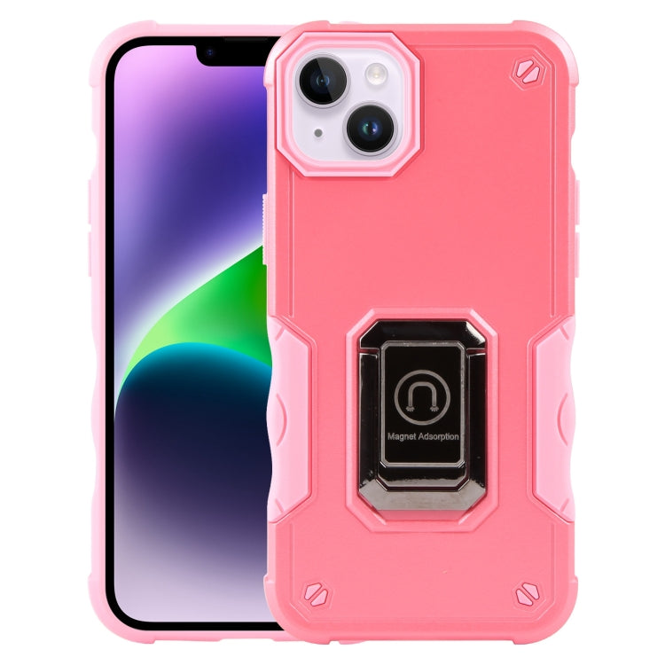 Non-slip Shockproof Armor Phone Case with Ring Holder, For iPhone 15 Plus, For iPhone 15