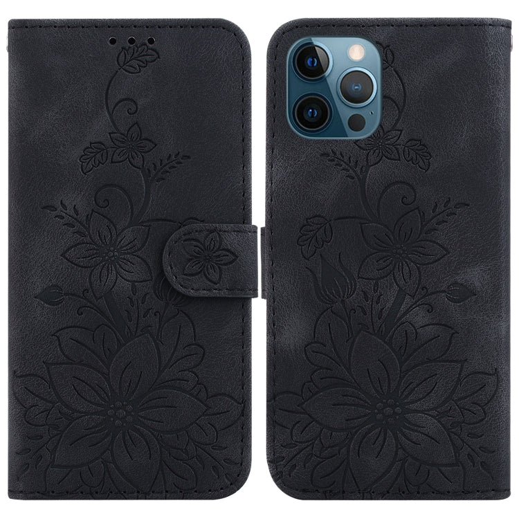 Lily Embossed Leather Phone Case