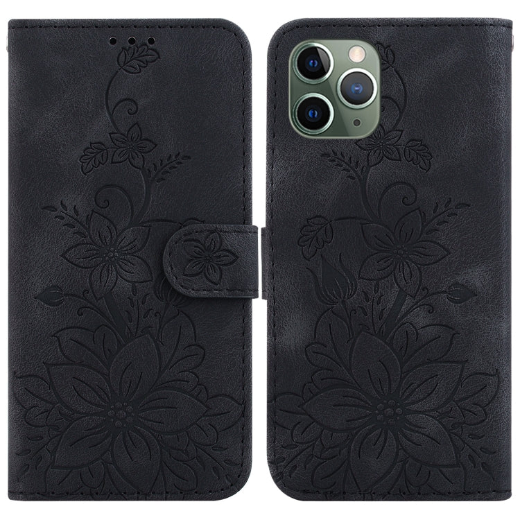 Lily Embossed Leather Phone Case