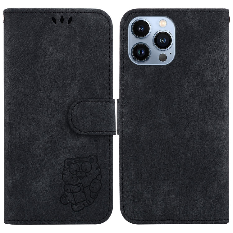 Little Tiger Embossed Leather Phone Case, For iPhone 14 Pro Max, For iPhone 7 / 8 / SE 2022 / 2020, For iPhone 13 Pro Max, For iPhone 13 Pro