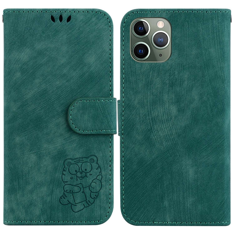 Little Tiger Embossed Leather Phone Case