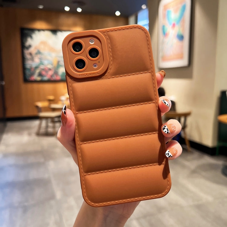 Eiderdown Airbag Frosted TPU Phone Case, For iPhone 12, For iPhone 12 Pro Max, For iPhone 12 Pro, For iPhone 11 Pro Max