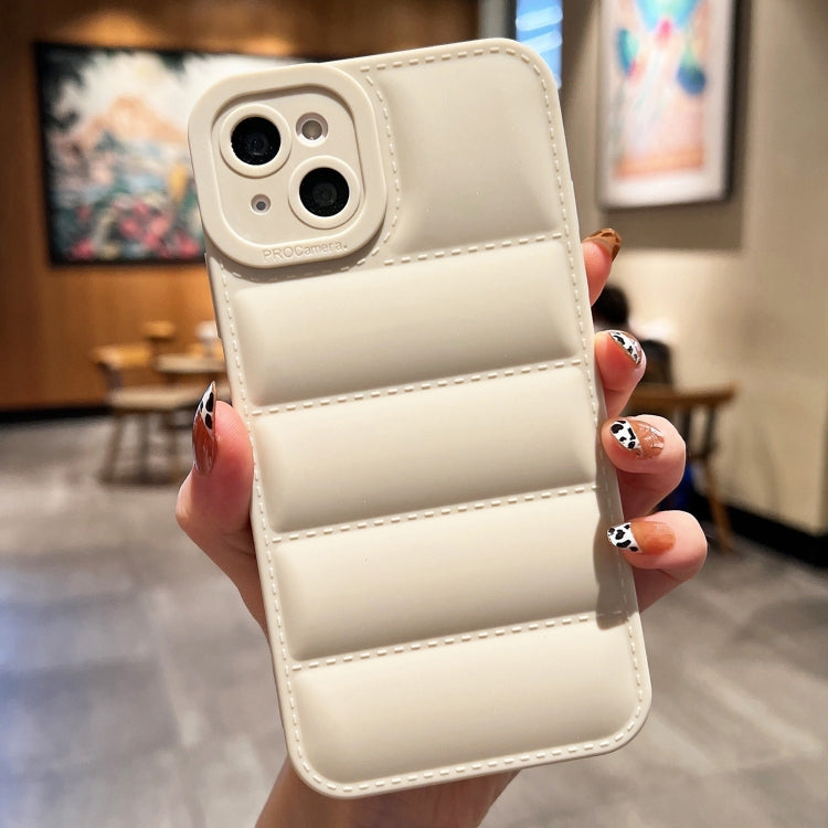 Eiderdown Airbag Frosted TPU Phone Case, For iPhone 15 Pro Max, For iPhone 15 Pro, For iPhone 15 Plus, For iPhone 15