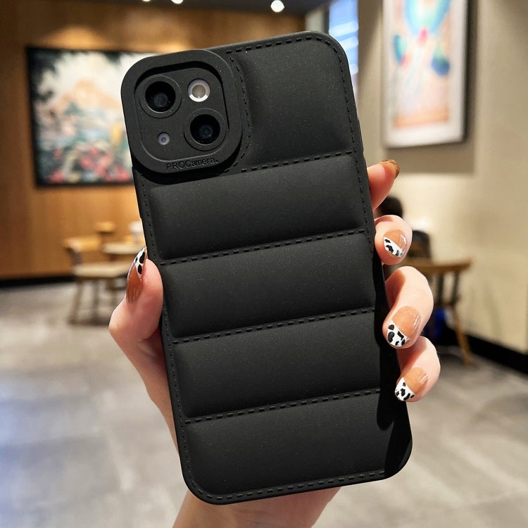 Eiderdown Airbag Frosted TPU Phone Case, For iPhone 15 Pro Max, For iPhone 15 Pro, For iPhone 15 Plus, For iPhone 15