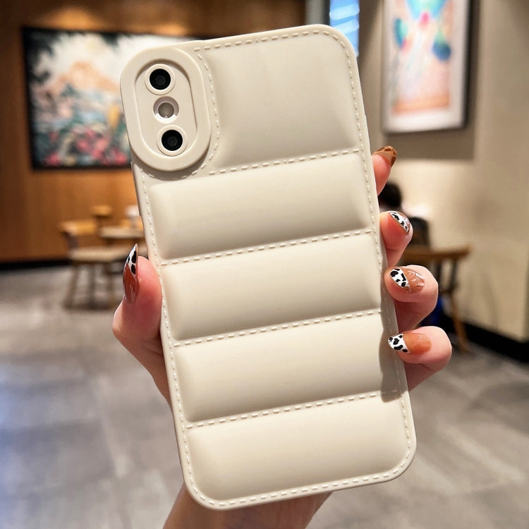 Eiderdown Airbag Frosted TPU Phone Case, For iPhone 11, For iPhone 11 Pro, For iPhone XS / X, For iPhone XR