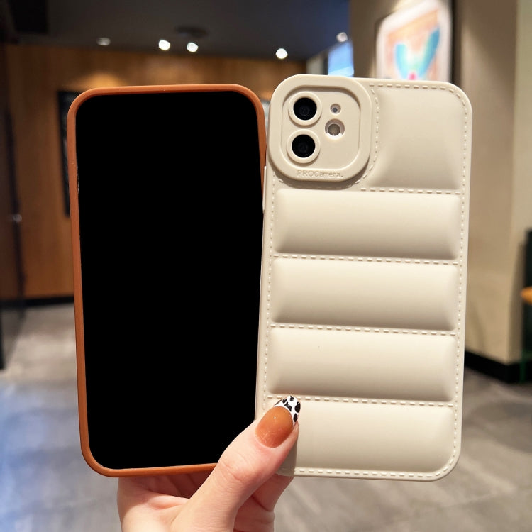Eiderdown Airbag Frosted TPU Phone Case, For iPhone 15 Pro Max, For iPhone 15 Pro, For iPhone 15 Plus, For iPhone 15