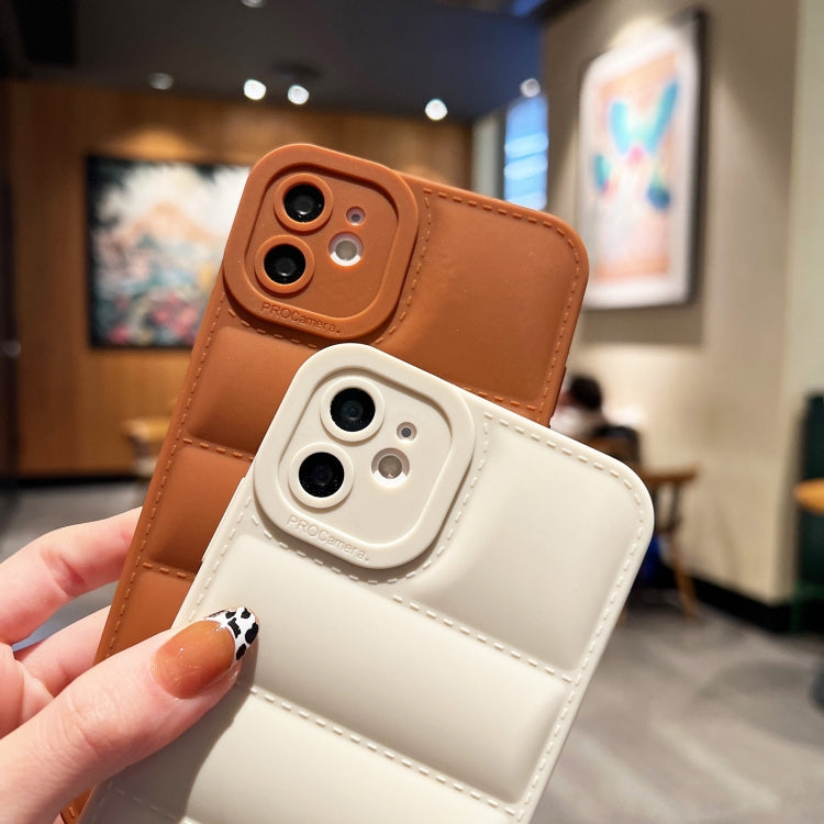 Eiderdown Airbag Frosted TPU Phone Case, For iPhone 15 Pro Max, For iPhone 15 Pro, For iPhone 15 Plus, For iPhone 15
