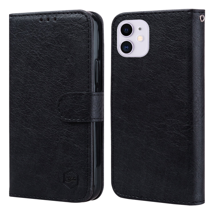 Skin Feeling Oil Leather Texture PU + TPU Phone Case, For iPhone 11 Pro Max, For iPhone 11, For iPhone 11 Pro, For iPhone X / XS