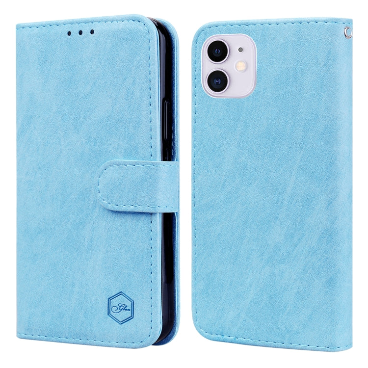 Skin Feeling Oil Leather Texture PU + TPU Phone Case, For iPhone 11 Pro Max, For iPhone 11, For iPhone 11 Pro, For iPhone X / XS