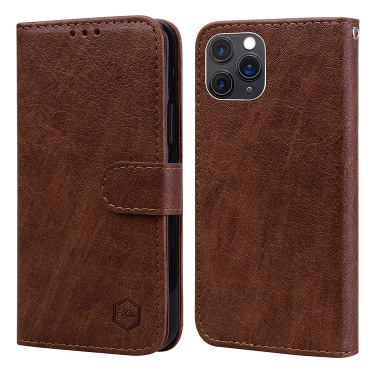 Skin Feeling Oil Leather Texture PU + TPU Phone Case, For iPhone 11 Pro Max, For iPhone 11, For iPhone 11 Pro, For iPhone X / XS