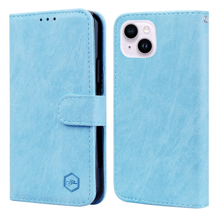Skin Feeling Oil Leather Texture PU + TPU Phone Case, For iPhone 15 Pro Max, For iPhone 15 Pro, For iPhone 15 Plus, For iPhone 15