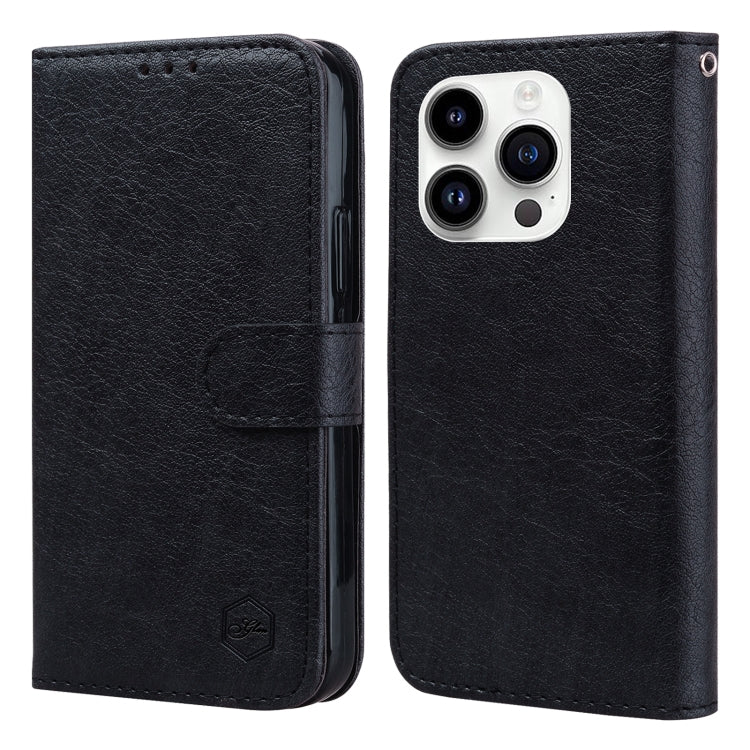 Skin Feeling Oil Leather Texture PU + TPU Phone Case, For iPhone 15 Pro Max, For iPhone 15 Pro, For iPhone 15 Plus, For iPhone 15