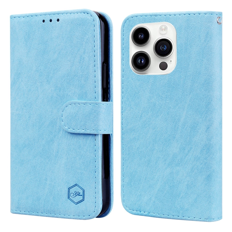 Skin Feeling Oil Leather Texture PU + TPU Phone Case, For iPhone 15 Pro Max, For iPhone 15 Pro, For iPhone 15 Plus, For iPhone 15