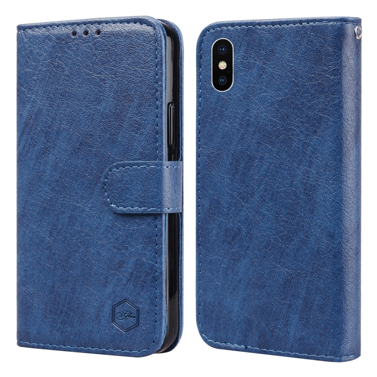 Skin Feeling Oil Leather Texture PU + TPU Phone Case, For iPhone 11 Pro Max, For iPhone 11, For iPhone 11 Pro, For iPhone X / XS
