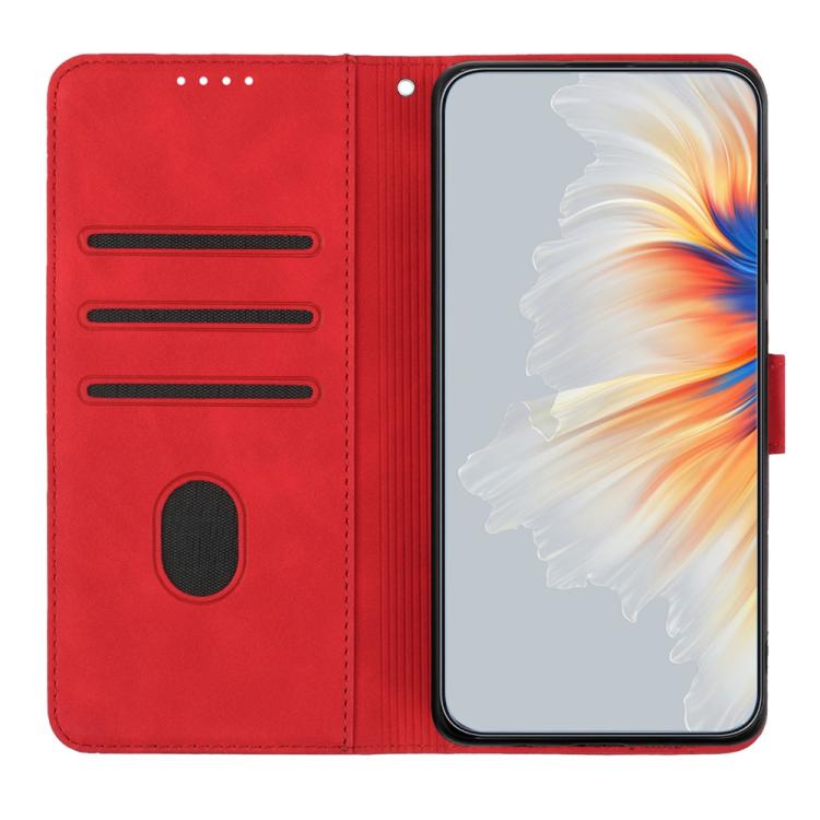 Heart Pattern Skin Feel Leather Phone Case, For iPhone 17 Pro Max, For iPhone 17 Pro, For iPhone 17, For iPhone 17 Air
