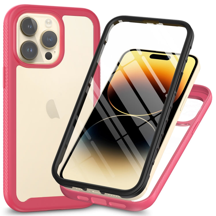 Starry Sky Solid Color Series PC + TPU Phone Case with PET Film, For iPhone 15 Pro Max, For iPhone 15 Pro, For iPhone 15 Plus, For iPhone 15