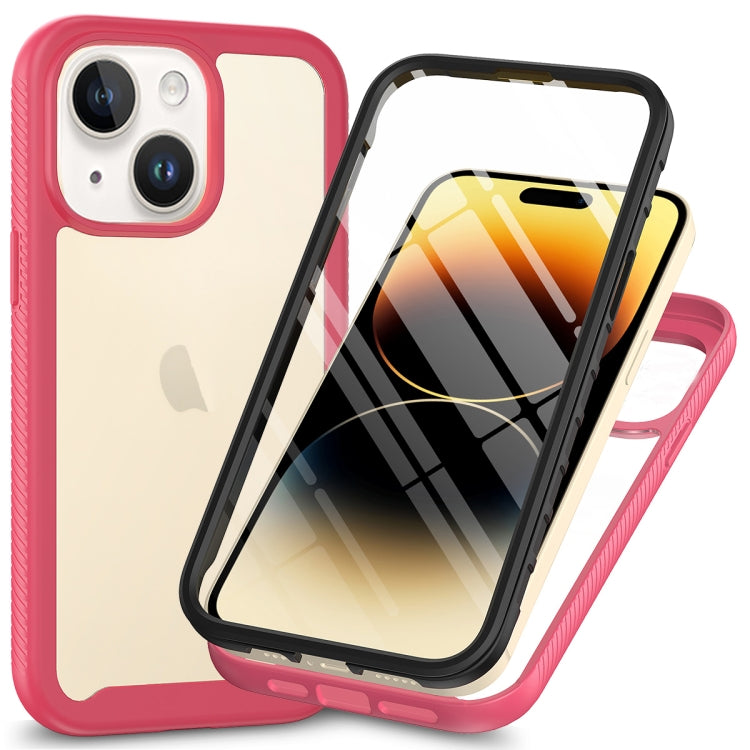 Starry Sky Solid Color Series PC + TPU Phone Case with PET Film, For iPhone 15 Pro Max, For iPhone 15 Pro, For iPhone 15 Plus, For iPhone 15