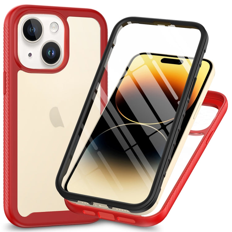 Starry Sky Solid Color Series PC + TPU Phone Case with PET Film, For iPhone 15 Pro Max, For iPhone 15 Pro, For iPhone 15 Plus, For iPhone 15