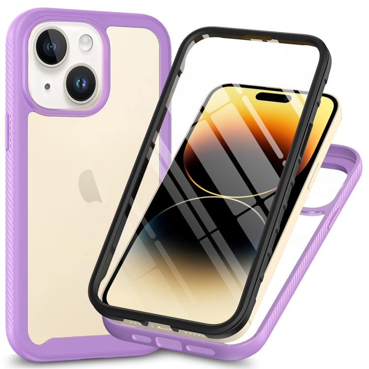 Starry Sky Solid Color Series PC + TPU Phone Case with PET Film, For iPhone 15 Pro Max, For iPhone 15 Pro, For iPhone 15 Plus, For iPhone 15