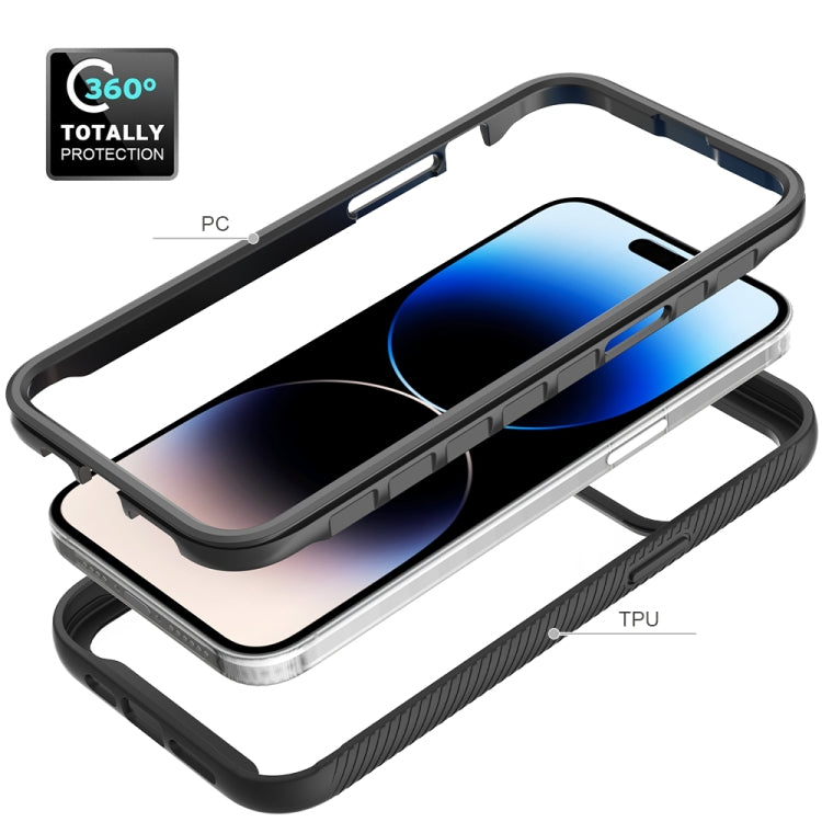 Starry Sky Solid Color Shockproof TPU Clear PC Phone Case, For iPhone 15 Pro Max, For iPhone 15 Pro, For iPhone 15 Plus, For iPhone 15